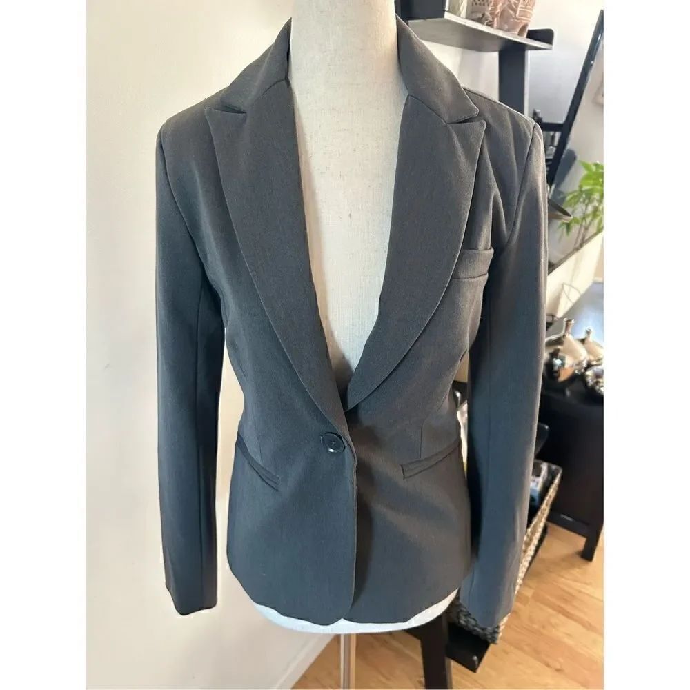 Express gray blazer size 2